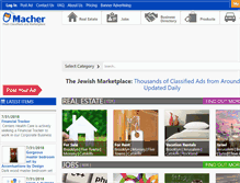 Tablet Screenshot of macherusa.com